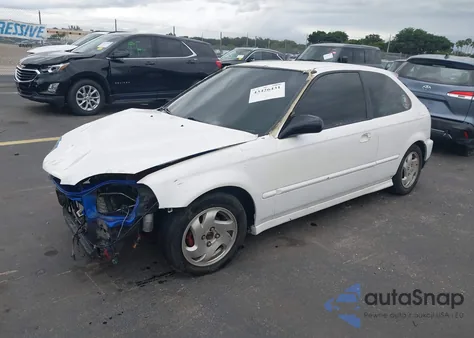 1997 Honda Civic Dx из США, поврежденный, VIN 2HGEJ644XVH121593